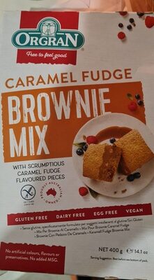 Caramel Fudge brownie mix