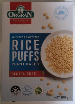 Gluten Free Rice Puffs