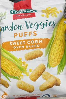 Orgran garden veggie puffs