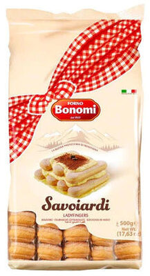 Bonomi - Ladyfingers Savoiardi (60 Pcs) For Timarisu, 500g (17.6oz)