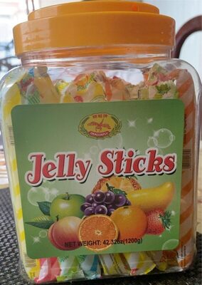 Jelly stick front packaging