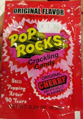 Bonbon Pop Rocks Goût Cerise