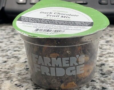 Dark Chocolate Trail Mix front packaging