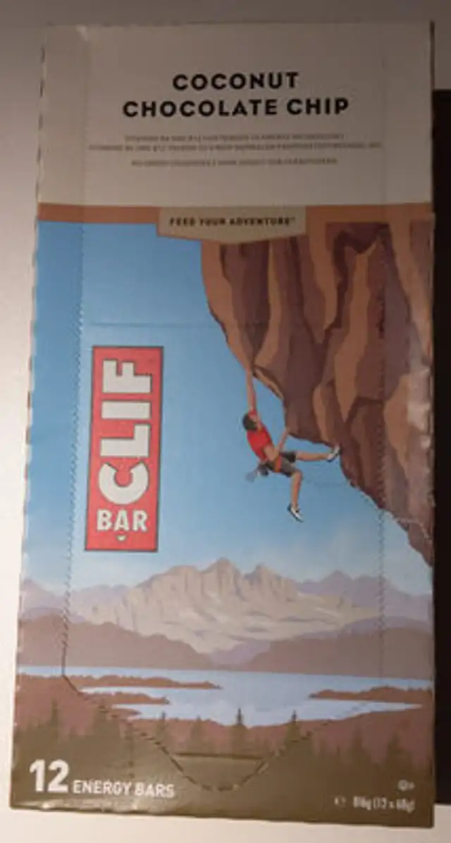 Clif Energy 12 Bars front packaging