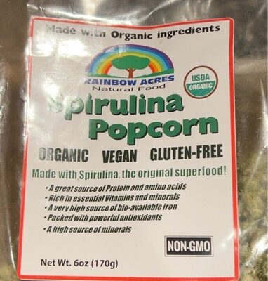 spirulina popcorn