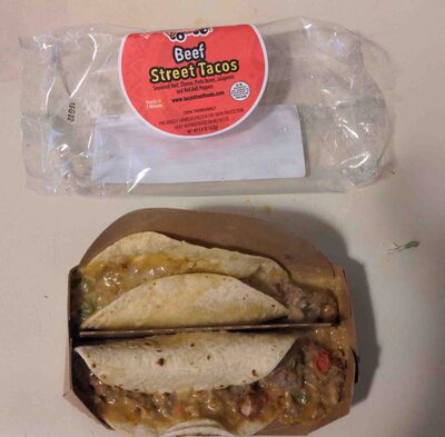 Beef street tacos