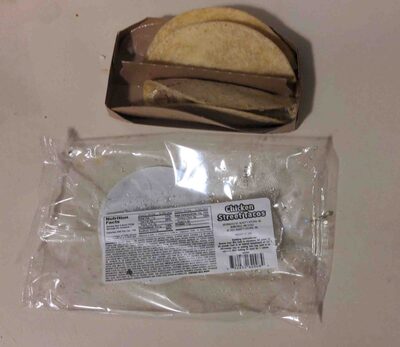 Chicken street tacos