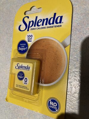 splenda front packaging