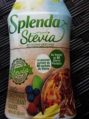 Splenda Stevia Liquid