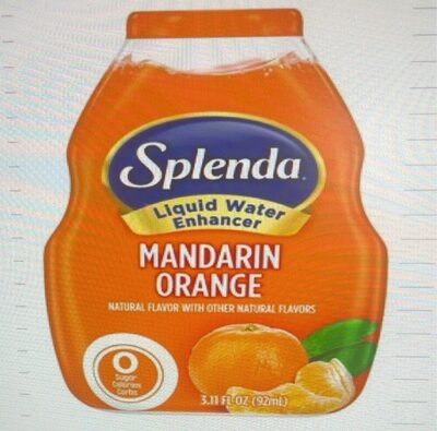 Mandarin Orange water enhancer