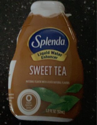 Splenda liquidwater enhancer sweet tea