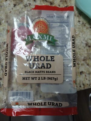 Whole Urad - Black Matpe Beans