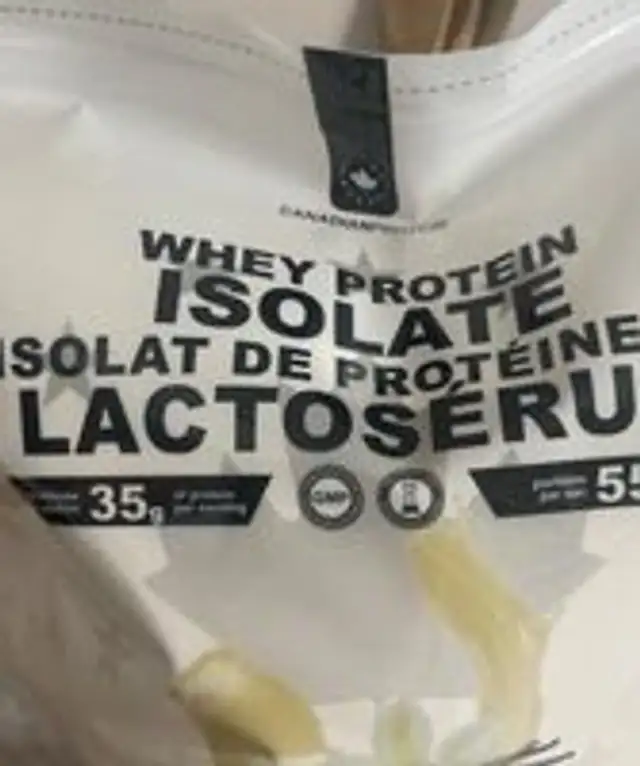 CANADIAN PROTEIN WHEY PROTEIN ISOLATE (VANILLA FLAVOUR)