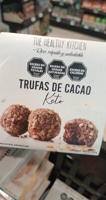Trufas de cacao keto