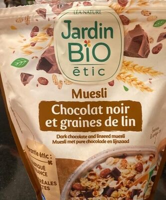 Muesli chocolat  noir et graines de lin