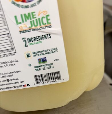 Not From Concentrate Pure Lime Juice