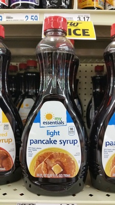 My essentials, light pancake syrup