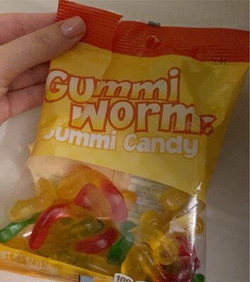 Gummi Worms front packaging