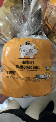 Enriched Hamburger Buns
