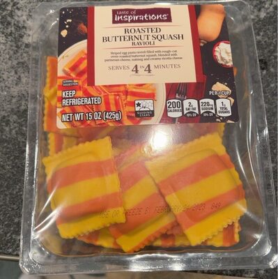 Roasted Butternut Squash Ravioli