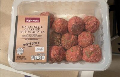 Italian Style Grass-fed Beef Meatballs