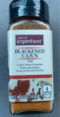 Blacked Cajun Rub