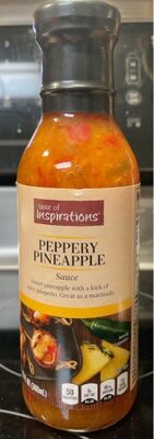 Taste of inspirations peppery pineapple sauce