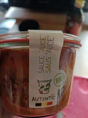 sauce pour pâte Alice