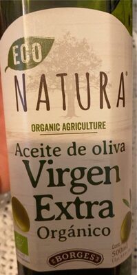Aceite de Oliva Virgen Extra Organico