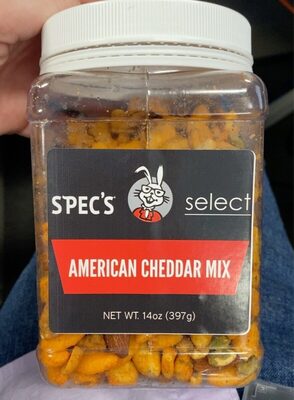 American Cheddar Mix front packaging