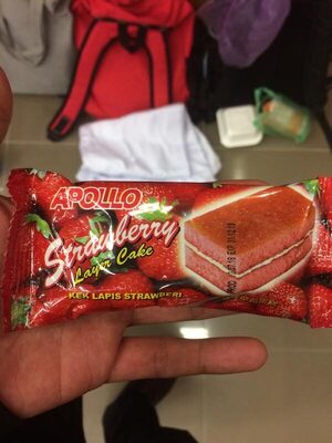 Strawberry Layer Cake front packaging