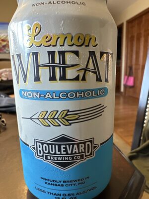 Lemon Wheat Non-alcoholic front packaging