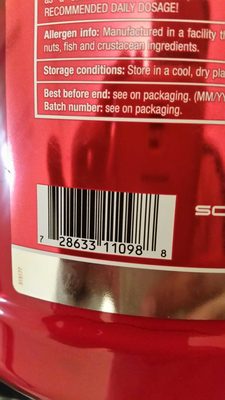 Whey Protéine front packaging