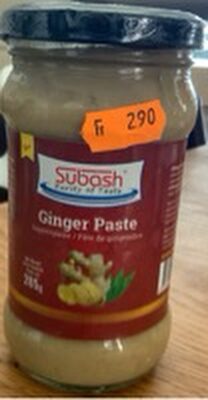 Ingwerpaste front packaging