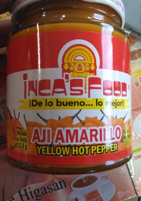 Inca's food, yellow hot pepper paste