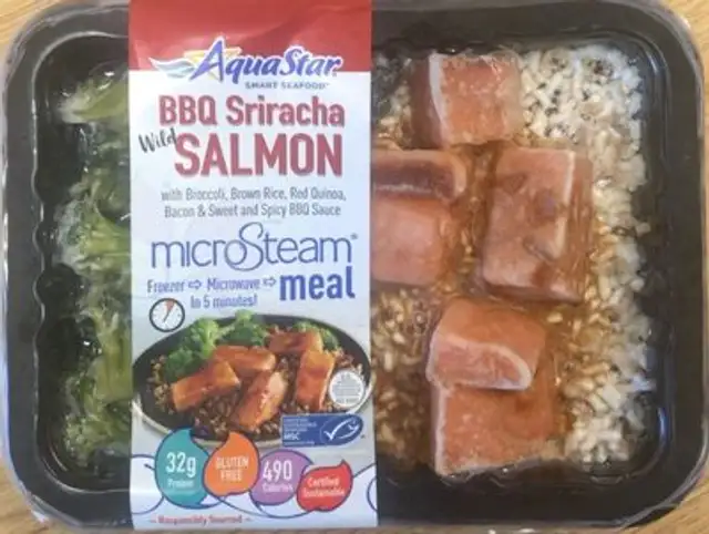 BBQ Sriracha Wild Salmon