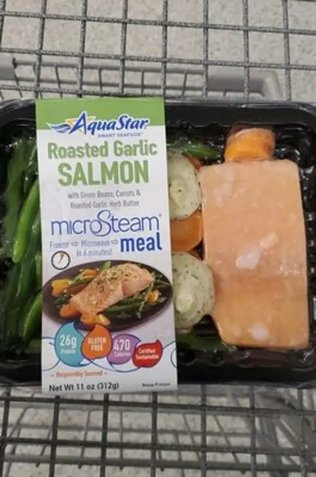 Roasted Garlic Salmon