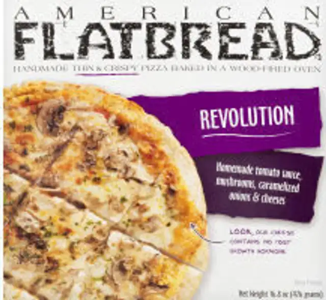 American flatbread handmade thin & crispy pizza