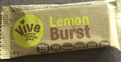 Vive citron protein energy snack