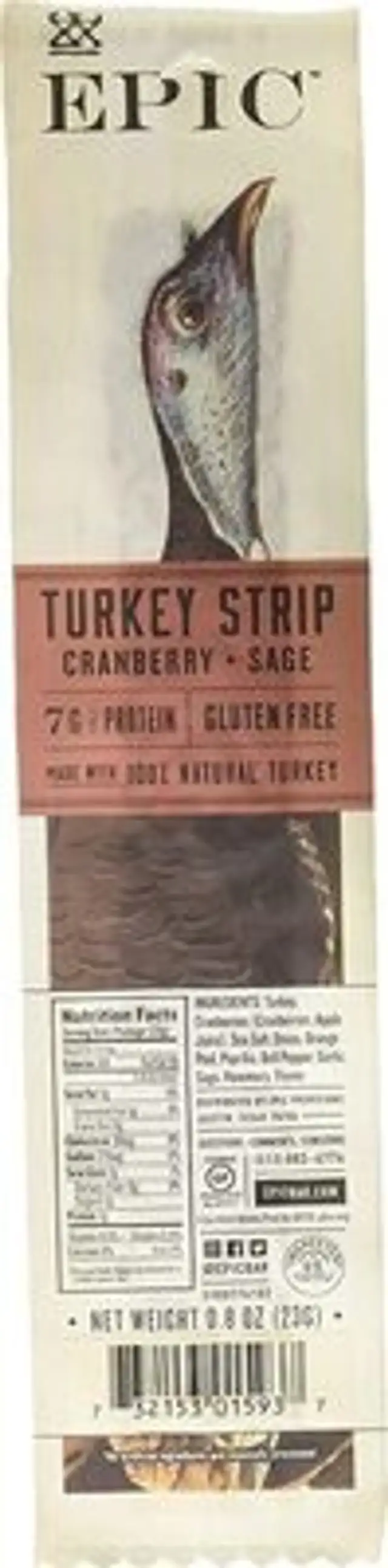 Turkey cranberry sage strip