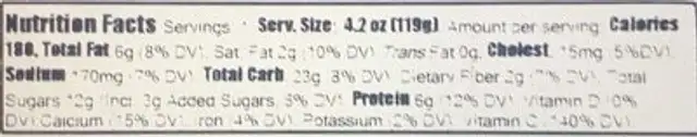 Paw patrol seedless grapes nutrition facts table