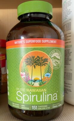 Spirulina Pacifica Powder front packaging