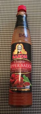 Pepper sauce front packaging