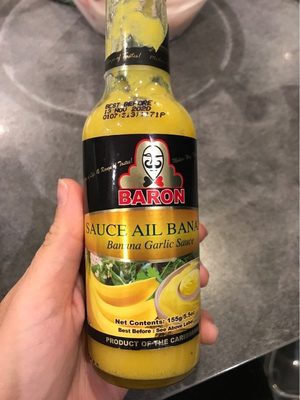 Sauce ail banane