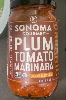 Organic Pasta Sauce Plum Tomato Marinara