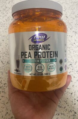 Organic Pea Protein Powder Creamy Chocolate