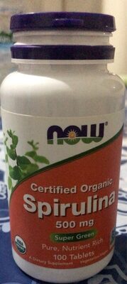 Certified Organic Spirulina Tablets