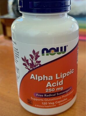 Alpha Lipoic Acid front packaging