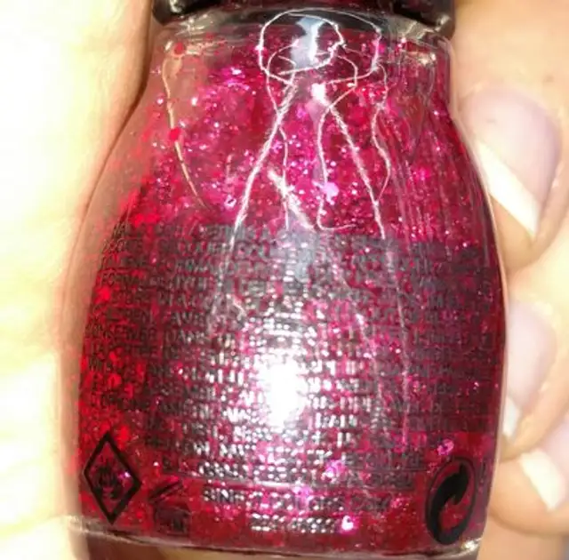 sinful colors ingredients label