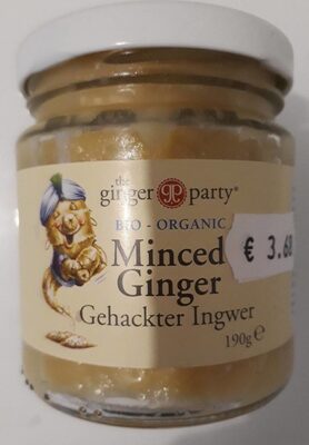 Minced ginger